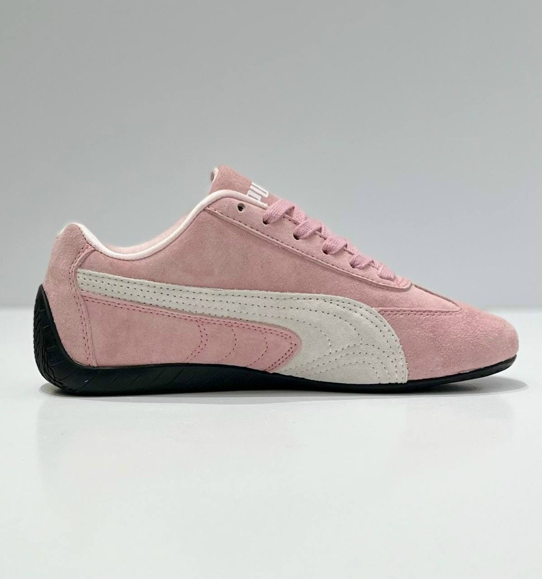 женские кроссовки puma,кроссовки puma speedcat,кроссовки puma,puma розовые замшевые кроссовки speedcat для женщин,кроссовки speedcat og светло-розового цвета puma