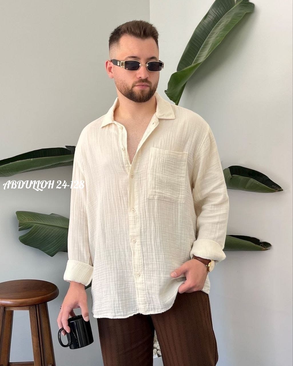рубашка для мужчин,мужская рубашка,льняная рубашка мужская,мужская рубашка из муслина,мужская мода