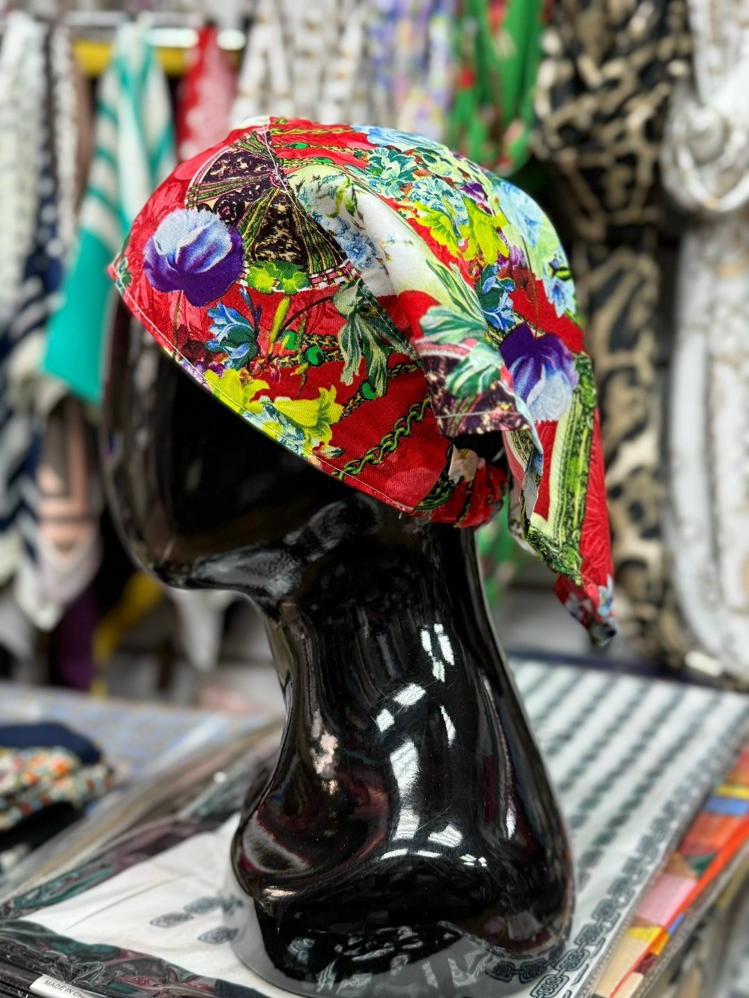 легкая чалма под платок,платки женские,чалма,шапка платок,женская косынка