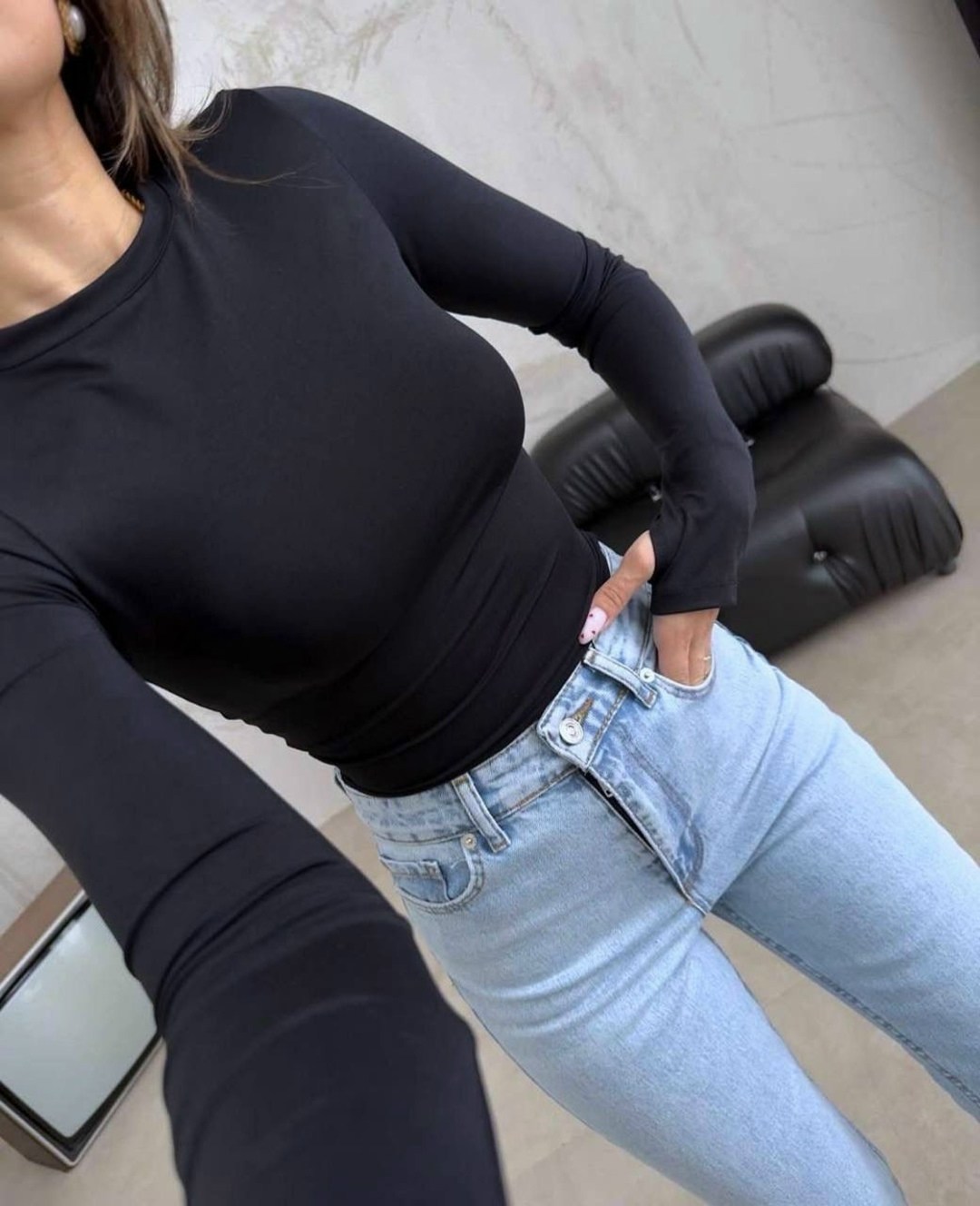 лонгслив женский,женская кофта,лонгслив базовый скимс утягивающий укороченный облегающий yes.body цвет мокко,одежда женская,топ женская майка