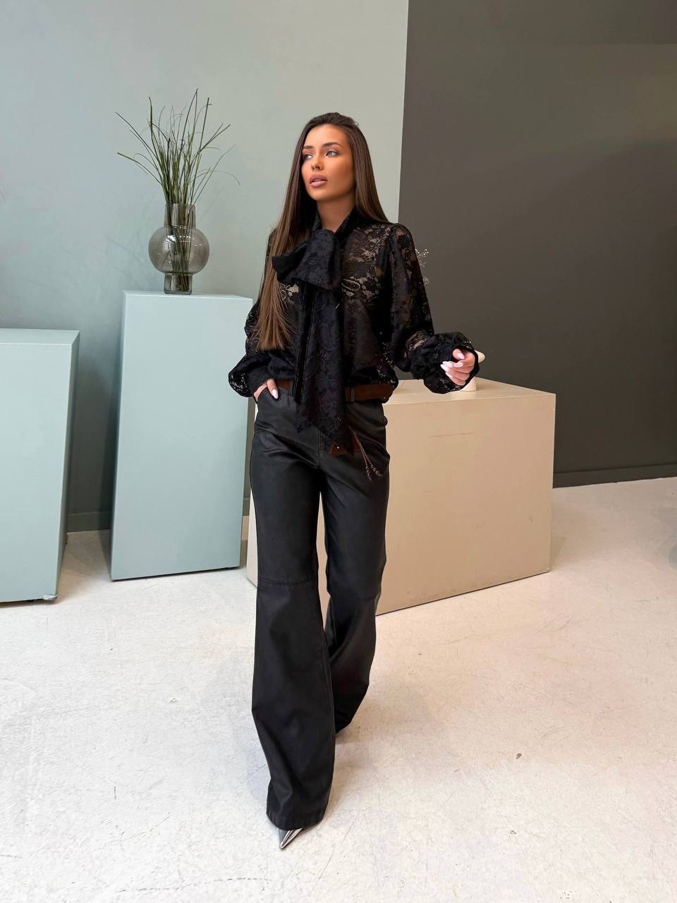 кружевная блузка,блуза кружевная с бантом emberens,блуза кружевная с бантом,блузка с оборками,блузка для женщин