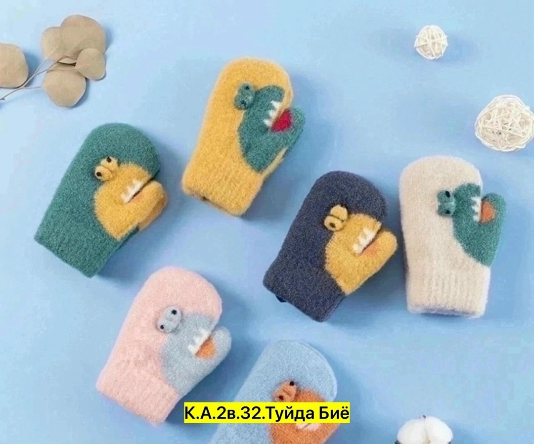 детские варежки,варежки детские henu,варежки и перчатки,варежки детские двойные,варежки женские