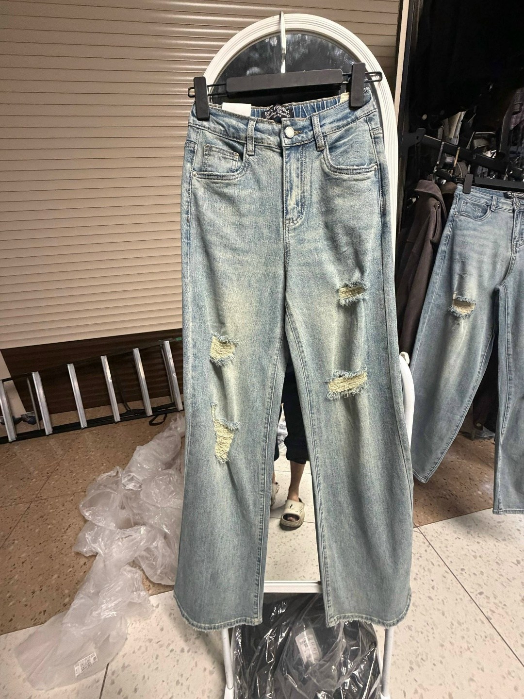 рваные джинсы женские,женские джинсы,женские свободные прямые широкие рваные мешковатые джинсы y2k с высокой талией,джинсы широкие,джинсы брюки