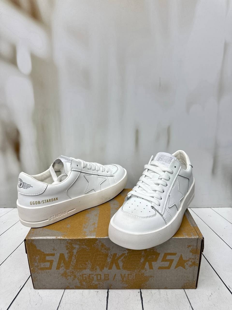 кроссовки golden goose,кроссовки golden goose pure star,кроссовки golden goose wmns purestar optic white,golden goose кеды,кроссовки golden goose stardan белый
