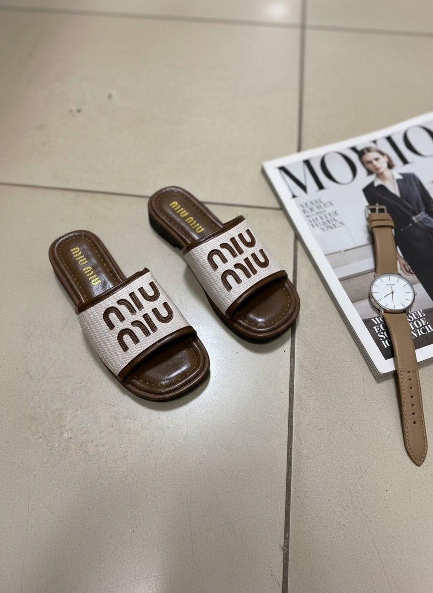 женские шлепанцы,,шлепанцы модные,шлепанцы miu miu,шлепки женские