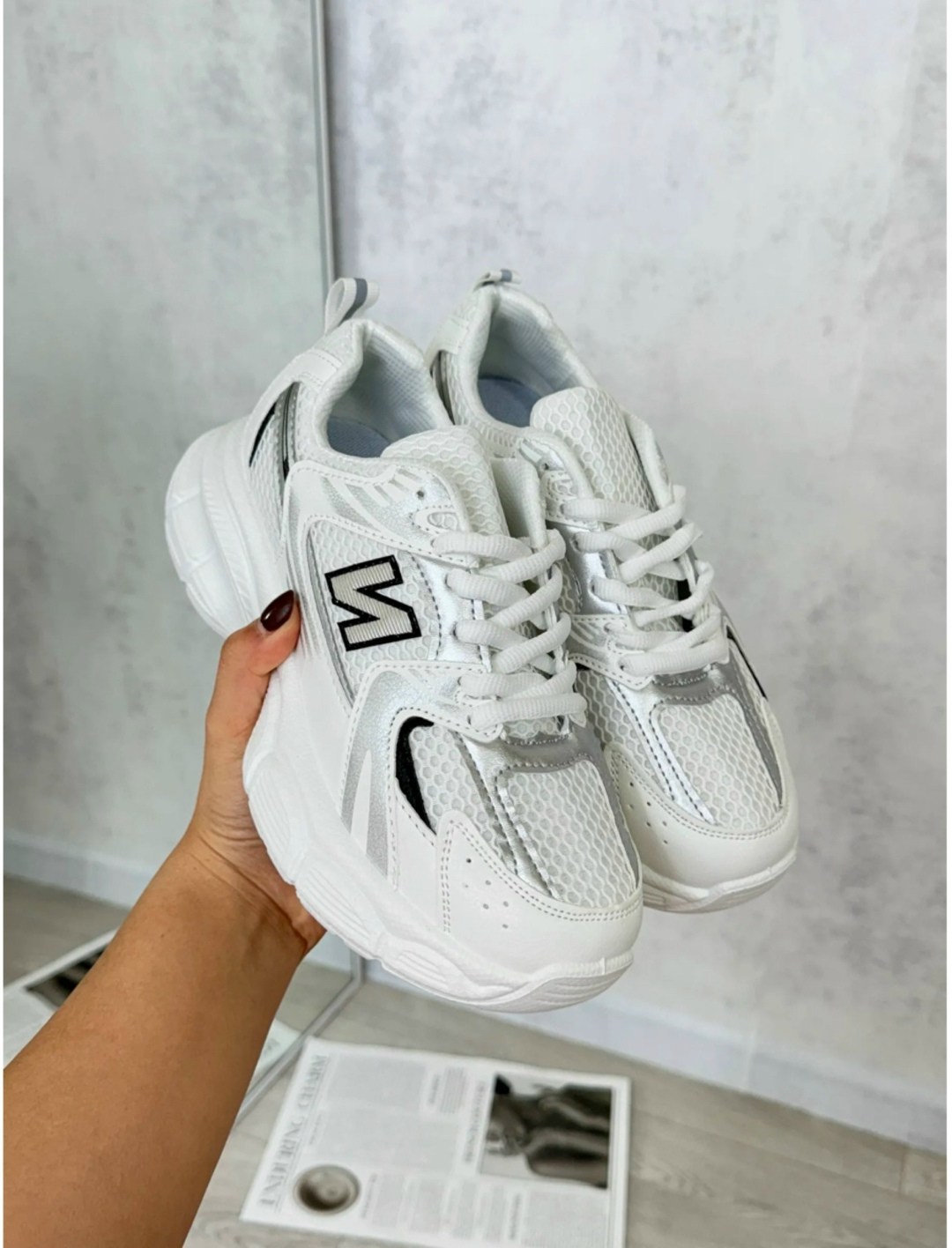кроссовки женские,кроссовки new balance 530 white silver,кроссовки new balance 530,кроссовки,кроссовки для женщин