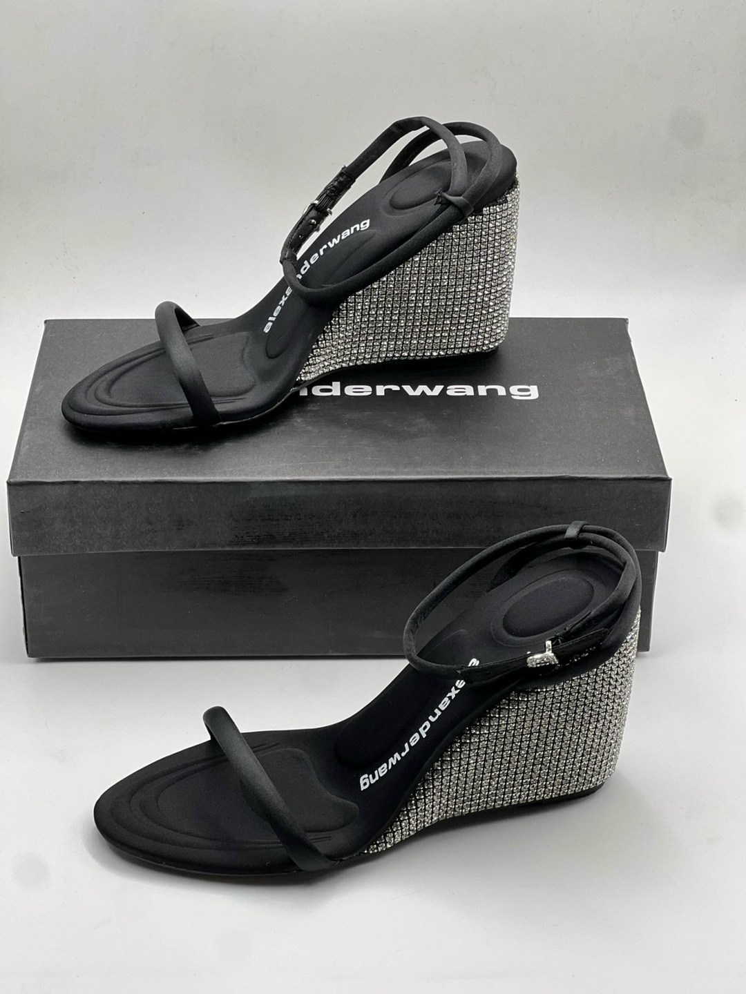 босоножки alexander wang,,босоножки женские,босоножки на платформе,черные босоножки