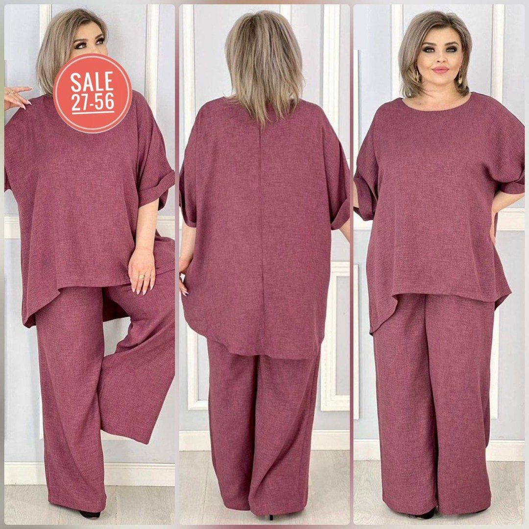 костюм двойка женская,костюм-двойка "лён,костюм двойка,модные костюмы,костюм летний брючный большого размера by volha misiul style