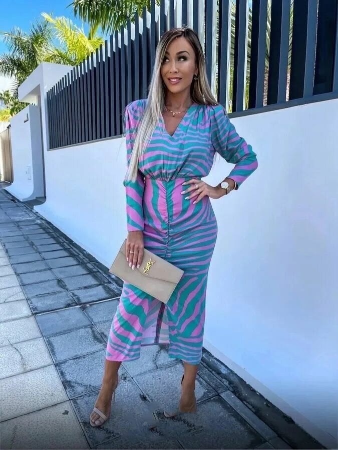 платья женские длинные,разноцветное платье,женское облегающее платье,модное платье,женское платье в полоску