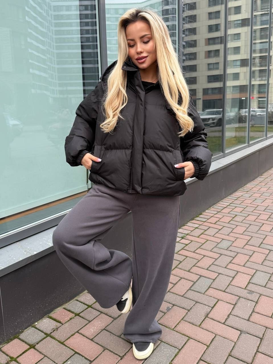 куртка женская,куртка женская демисезонная,куртка,женская зимняя куртка,куртка зимняя оверсайз с капюшоном the onyx 482815808