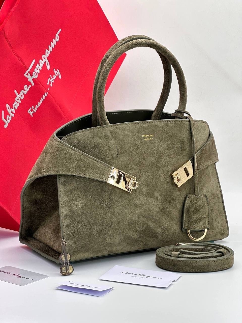 сумка женская натуральная замша,сумка ferragamo,сумка salvatore ferragamo,сумки женские брендовые,сумка женская