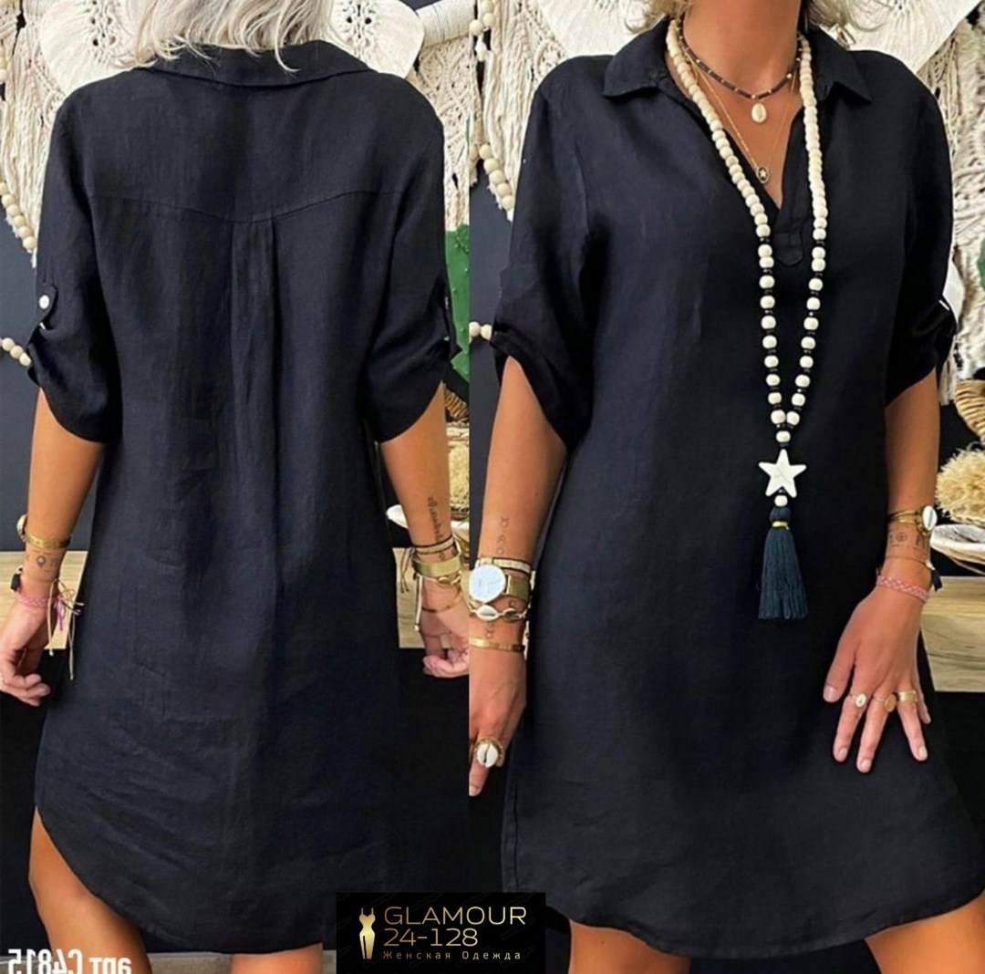 платье рубашка женское свободное,платье-рубашка женское свободное арт. 11437968,платье женская,платье туника,платье лен