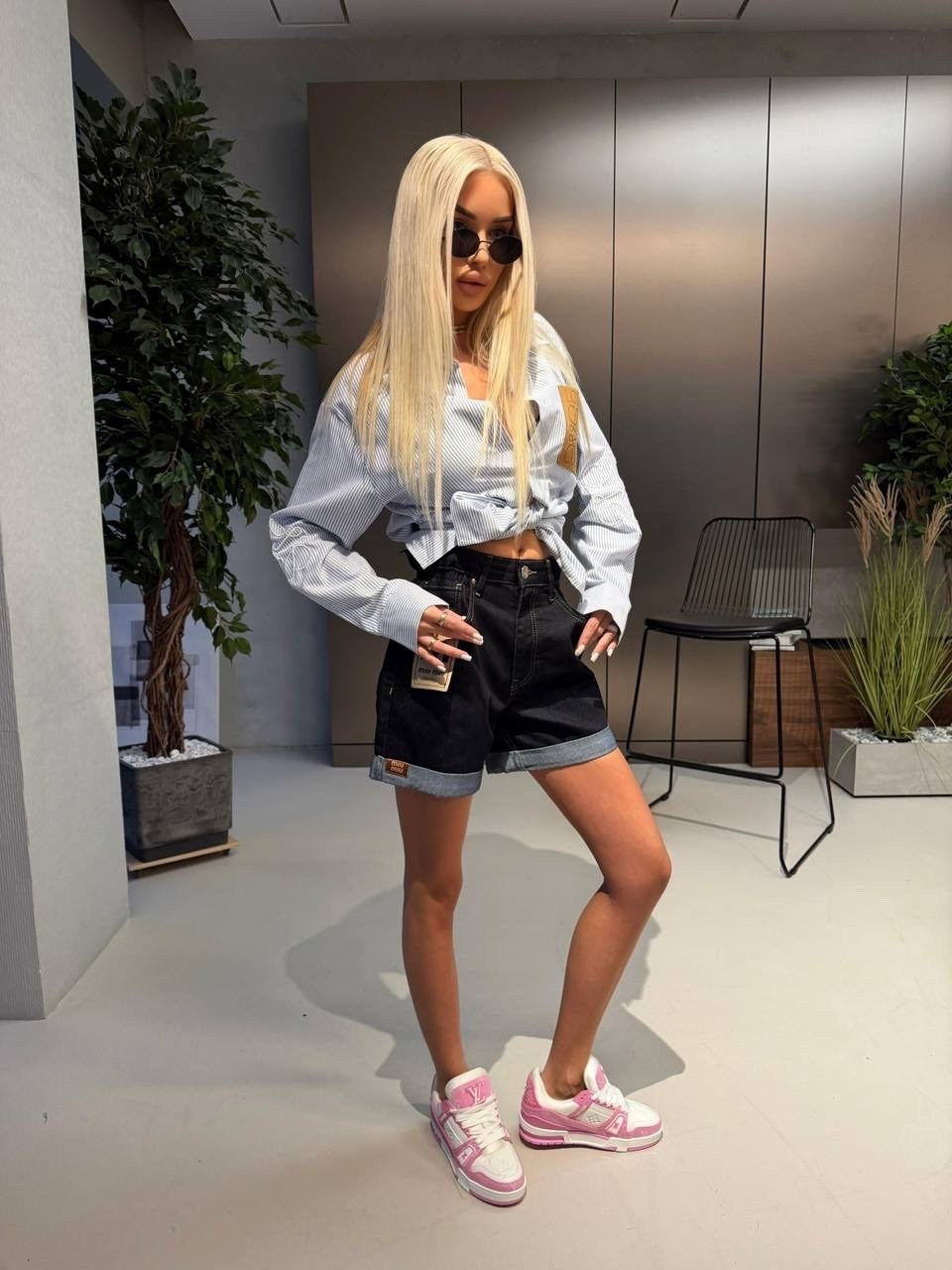 модные образы,образ с шортами,одежда стильная,уличный стиль