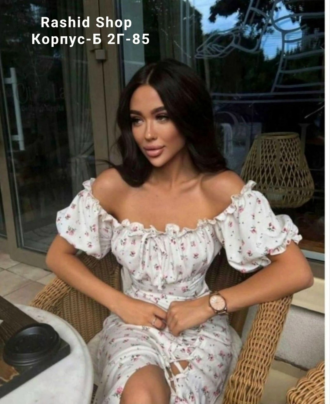 платье летнее крестьянка hot collection цвет белый,платье летнее крестьянка hot collection,платье женское летнее,платье прадо,платье женское