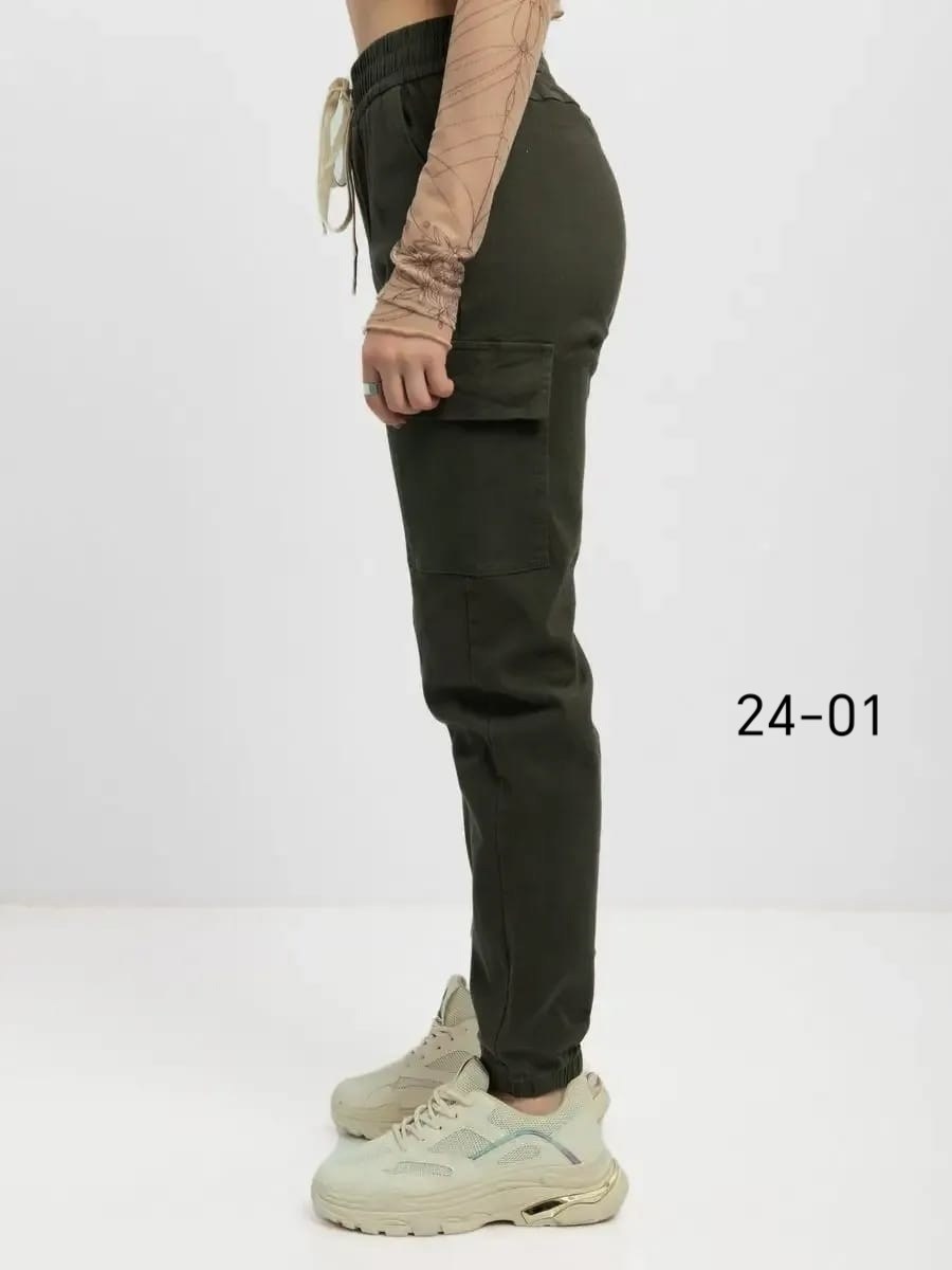 джоггеры карго женские,джоггеры женские,джоггеры женские с карманами,джоггеры хаки,брюки джоггеры женские
