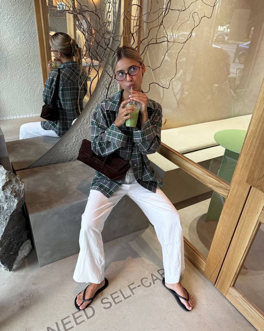 рубашка женская в клетку оверсайз,женская клетчатая рубашка,рубашка в клетку оверсайз удлиненная ulashova,рубашка женская в клетку,рубашка женская в клетку теплая оверсайз