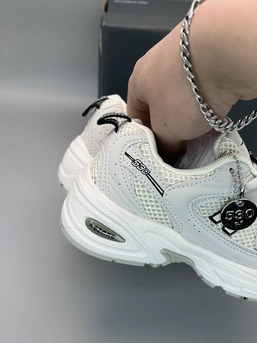 кроссовки new balance 530,new balance 530 white silver navy,кроссовки,кроссовки new balance,кроссовки new balance 530 белого