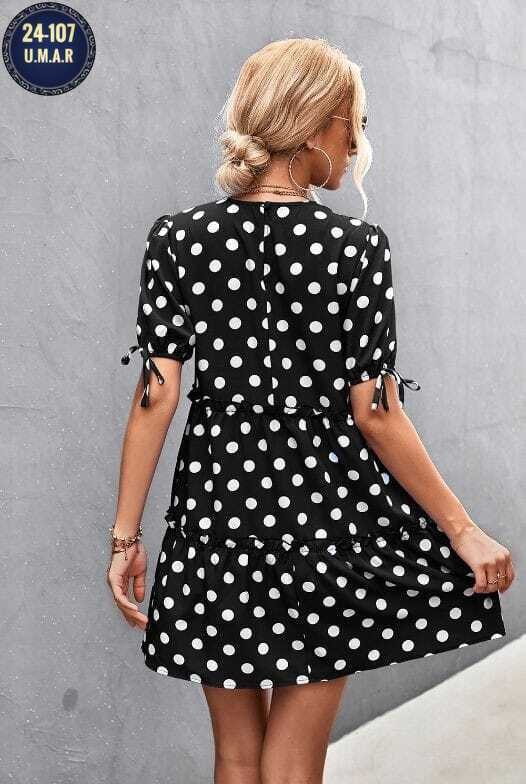 шифоновое платье в горошек,платье женское в горошек,платья в горошек,платье летнее женское,платье в горошек летнее