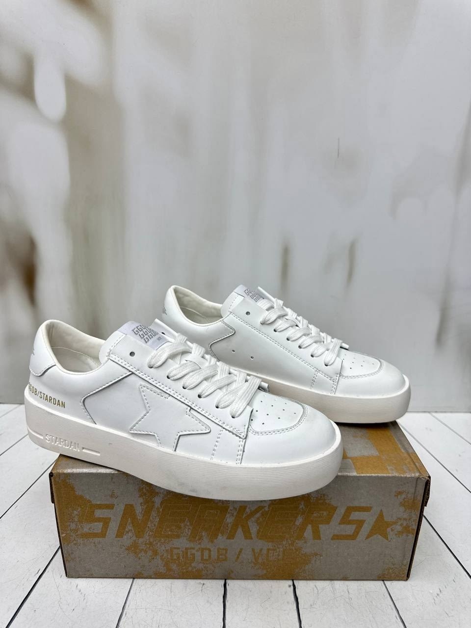 кроссовки golden goose,кроссовки golden goose pure star,кроссовки golden goose wmns purestar optic white,golden goose кеды,кроссовки golden goose stardan белый