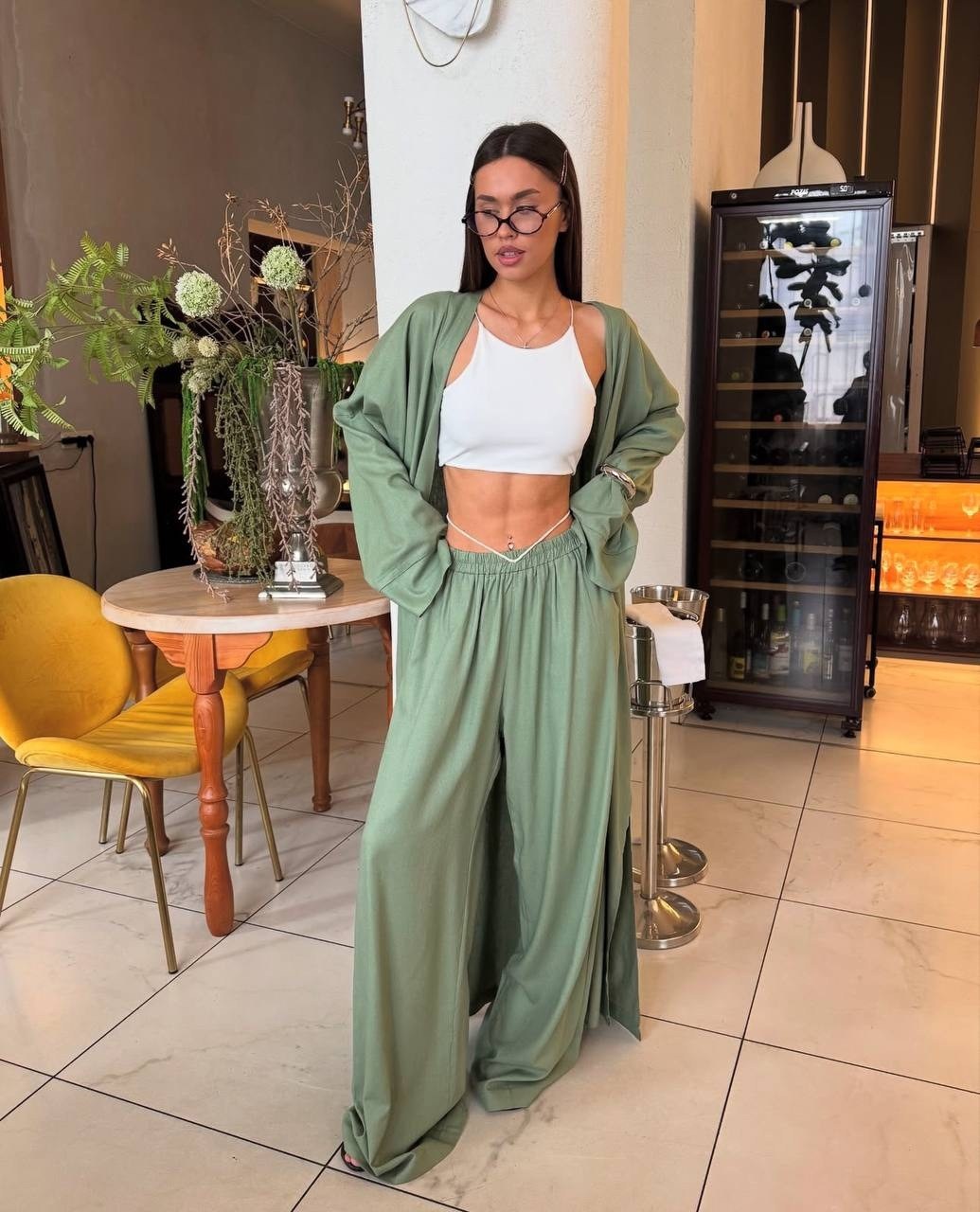 костюм с брюками палаццо,костюм с брюками,повседневный костюм,костюм женский брючный,стильные женские костюмы