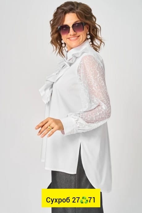 белая блуза,блузка белая,блузка туника,нарядная блуза,блуза женская