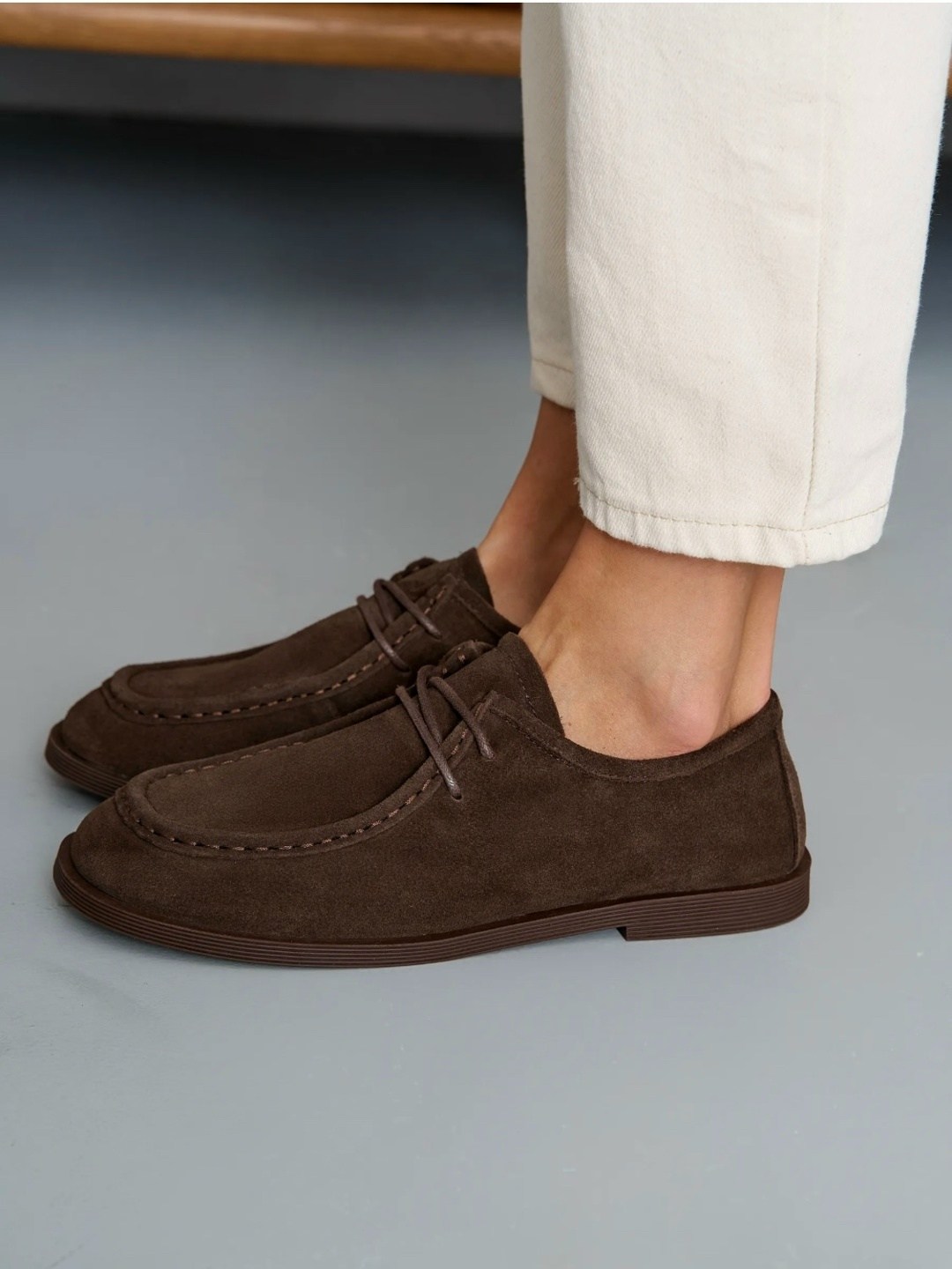 ,лоферы замшевые на шнуровке,лоферы замшевые на шнуровке цвет коричневый,мужская ,женские туфли замшевые