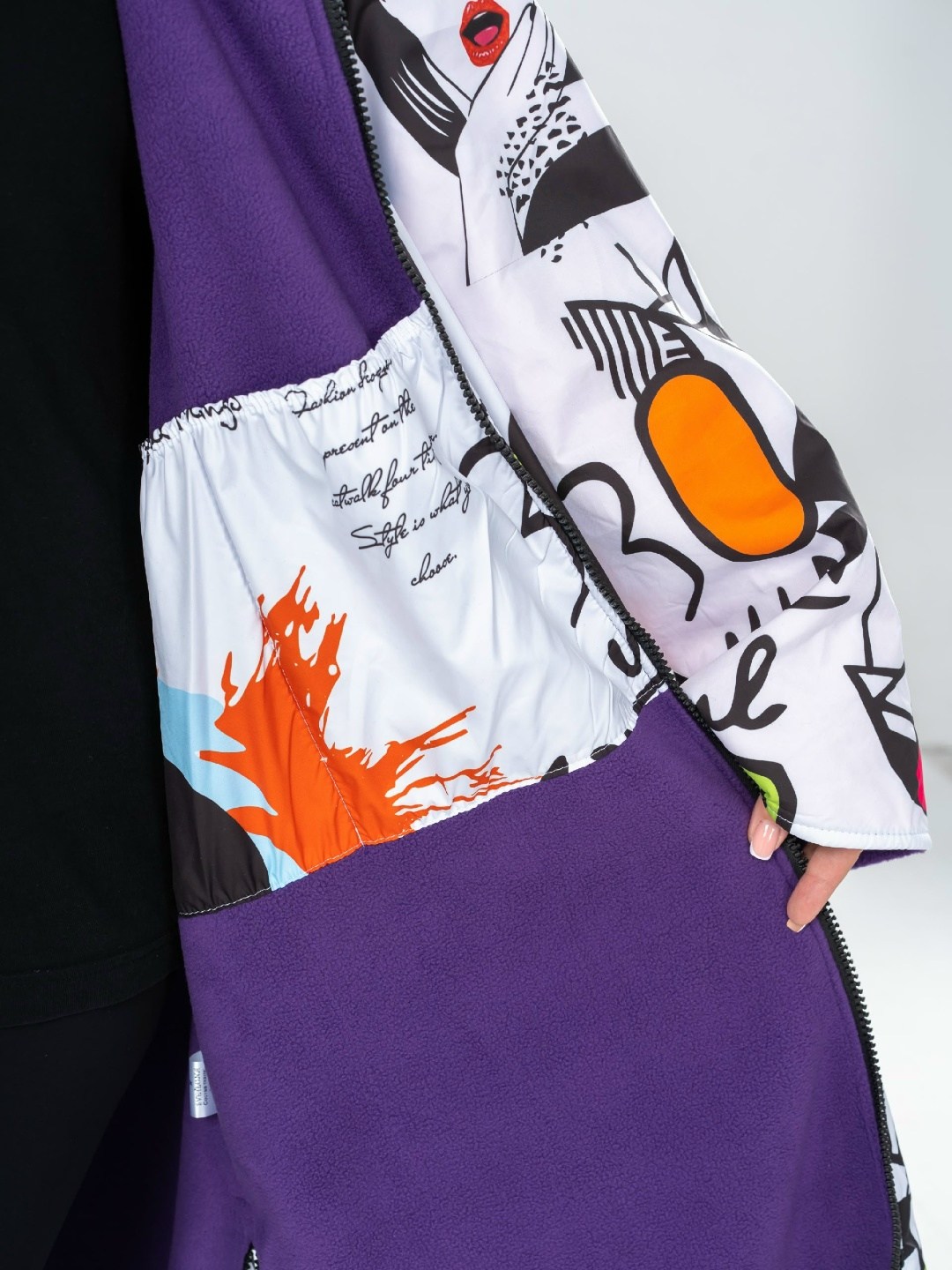 пуховик зимний длинный оверсайз с принтом mayskaya brand,пуховик зимний длинный оверсайз с принтом marimi,женские плащи,плащ двусторонний,куртка зимняя теплая с капюшоном плюс сайз svetluna