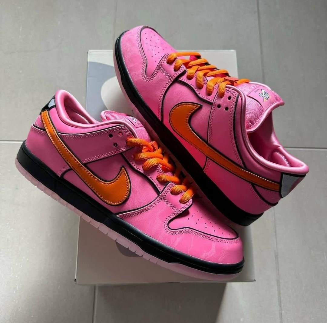 кроссовки nike sb dunk low x the powerpuff girls,кроссовки найк,кроссовки,nike dunk powerpuff girls,nike sb dunk low