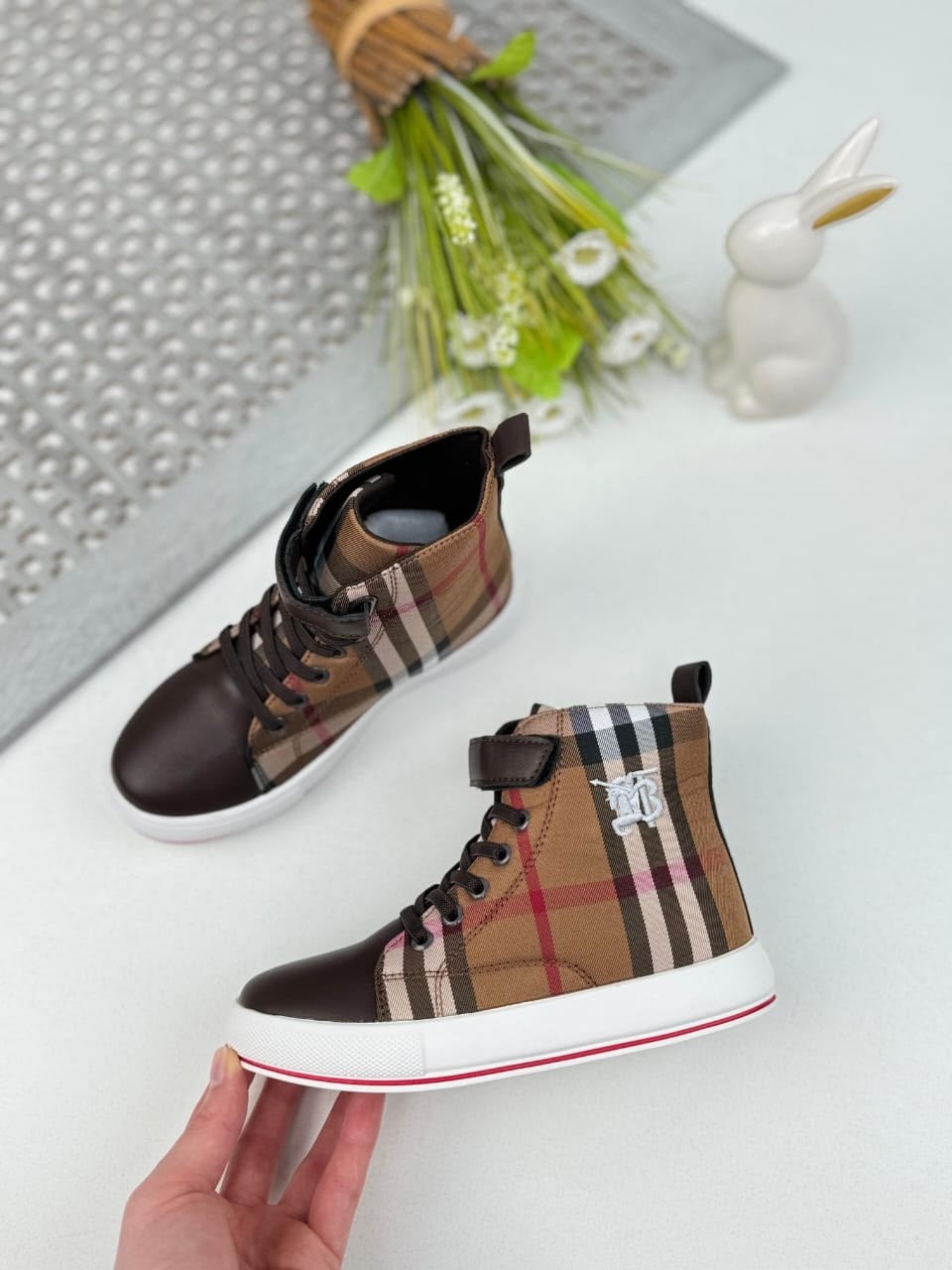 ,кроссовки burberry,детская ,кеды burberry, для мальчика