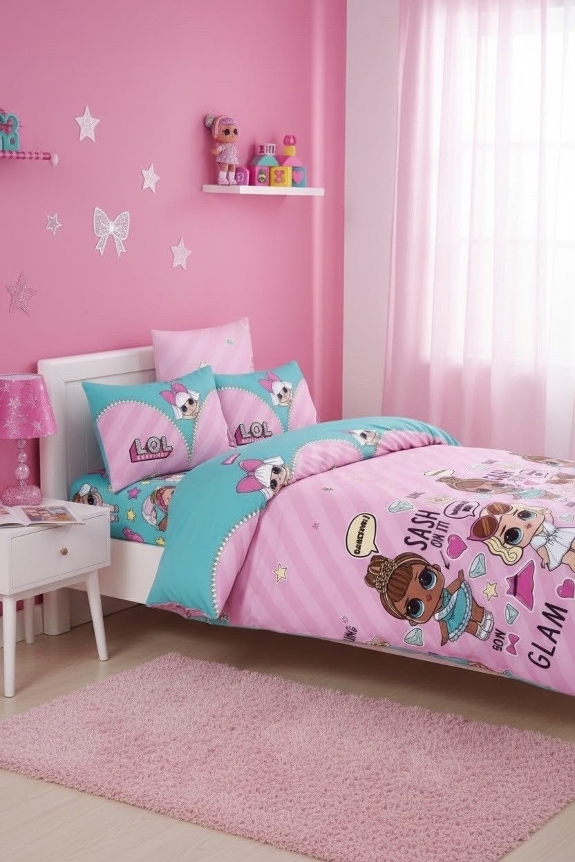 постельное белье лол,постельное белье lol,постельное белье куклы lol,lol surprise,детская постельное белье лол