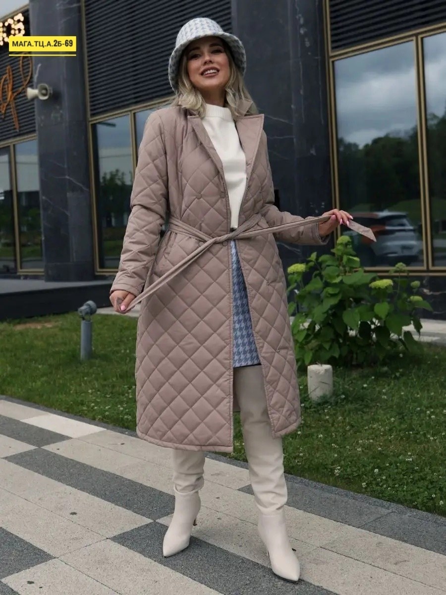 пальто стеганое весеннее с капюшоном comokod woman,стеганое пальто,полупальто стеганое,женское стеганое пальто,пальто женское демисезонное стеганое