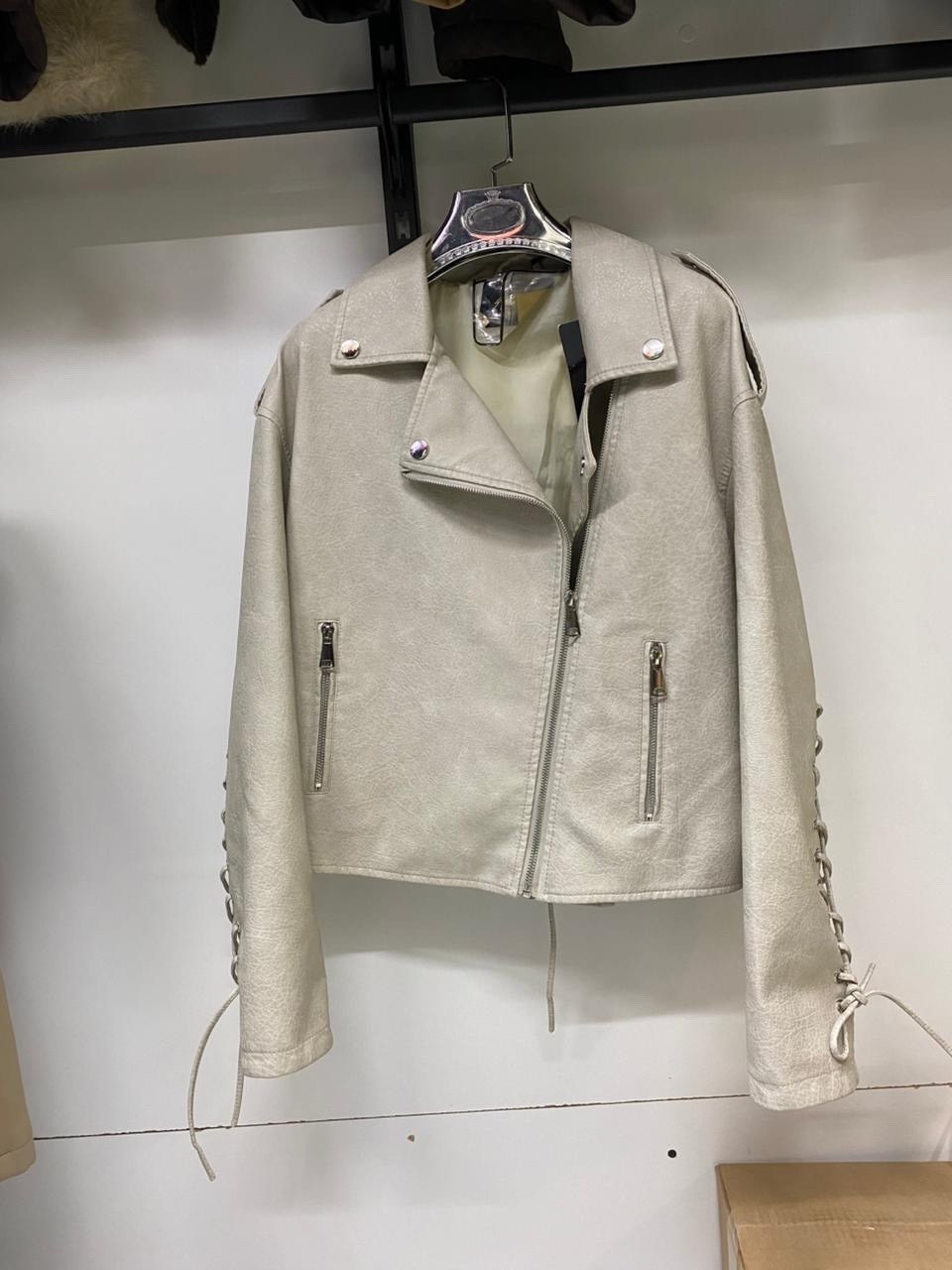 стильная куртка косуха,косуха женская куртка кожаная oversize,косуха со шнуровкой,куртка косуха,косуха куртка кожаная