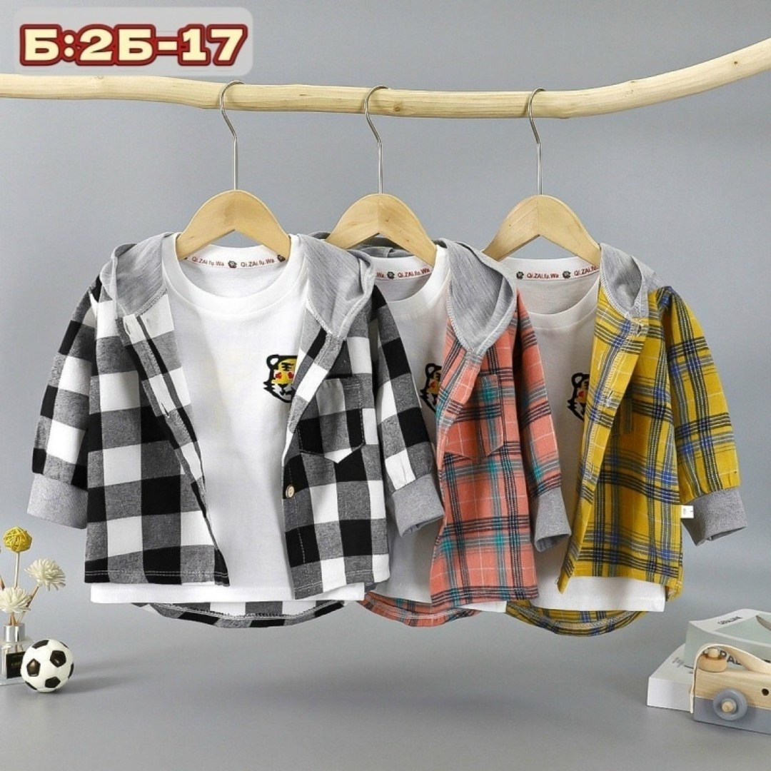 рубашка с капюшоном,рубашка для мальчика детская,рубашка в клетку с капюшоном для мальчика,детская рубашка,рубашка клетчатая