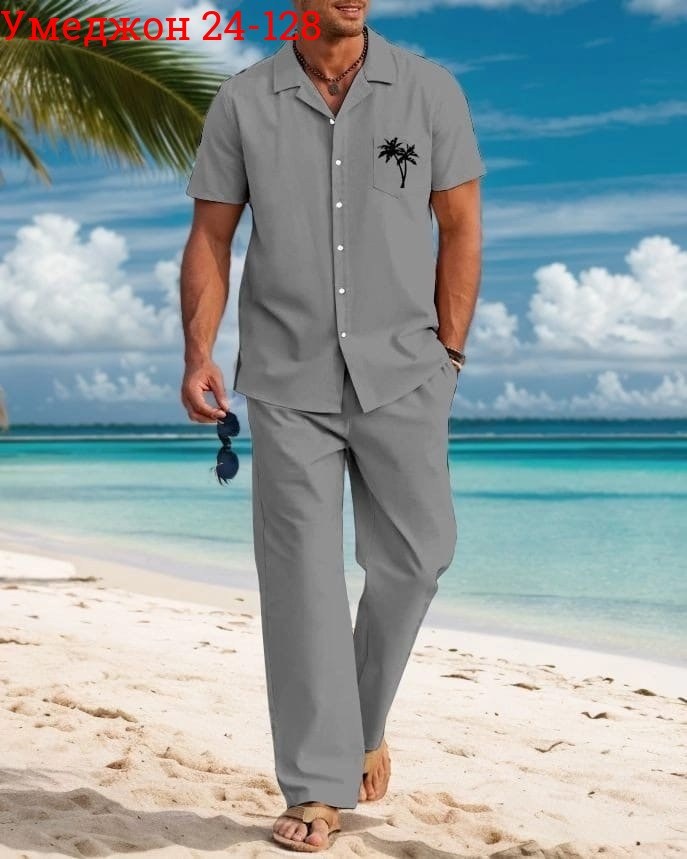 летняя мужская,костюм мужской,мужской костюм двойка,мужская мода,пляжная рубашка