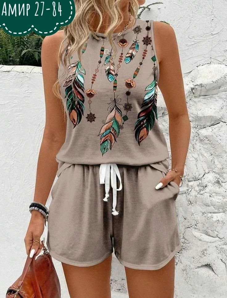 женские летние комплекты,женские летние костюмы,женский костюм с шортами,летний костюм с шортами,летние костюмы