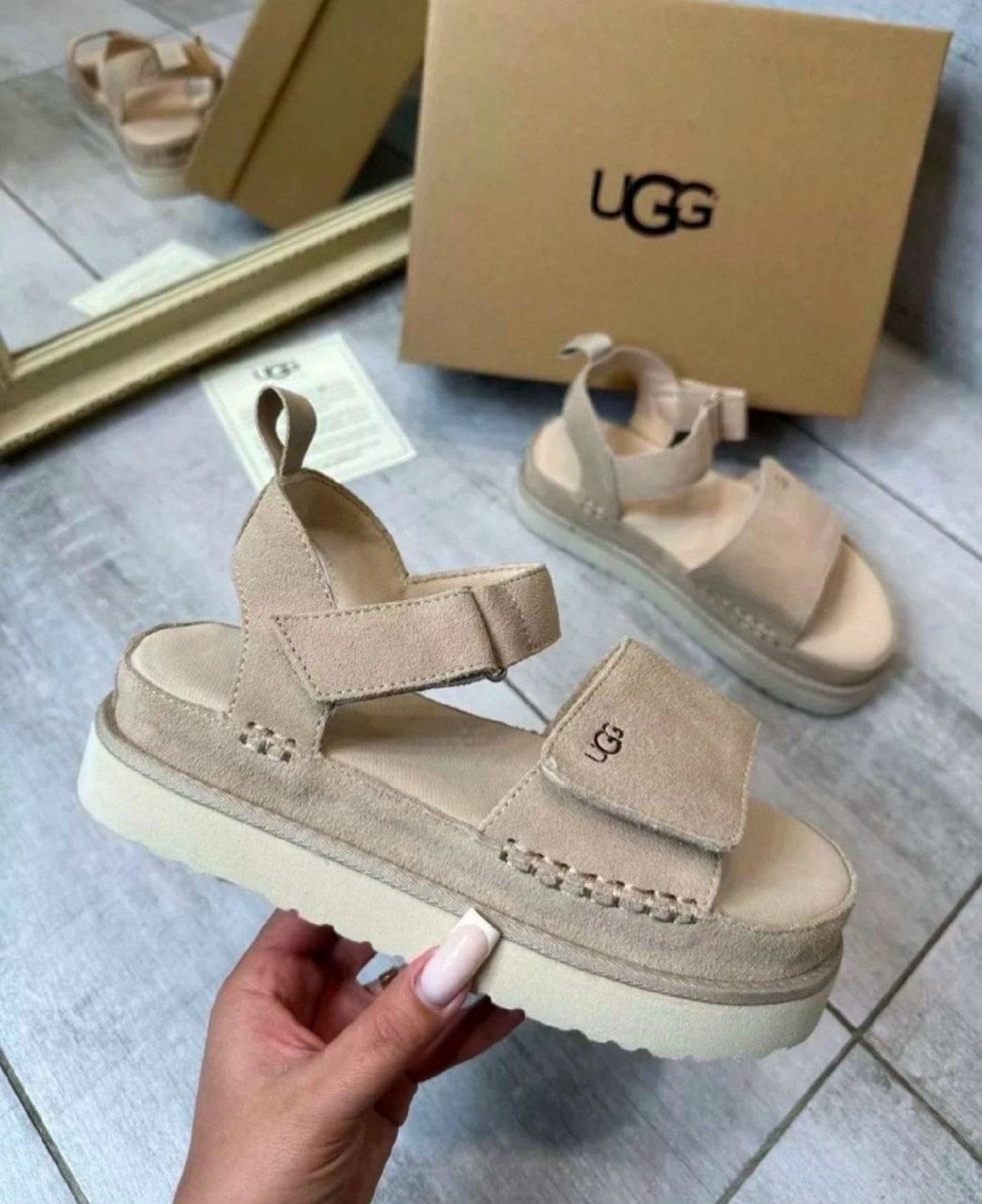 женские сандали,босоножки ugg,женские босоножки,босоножки замшевые ugg,босоножки замшевые