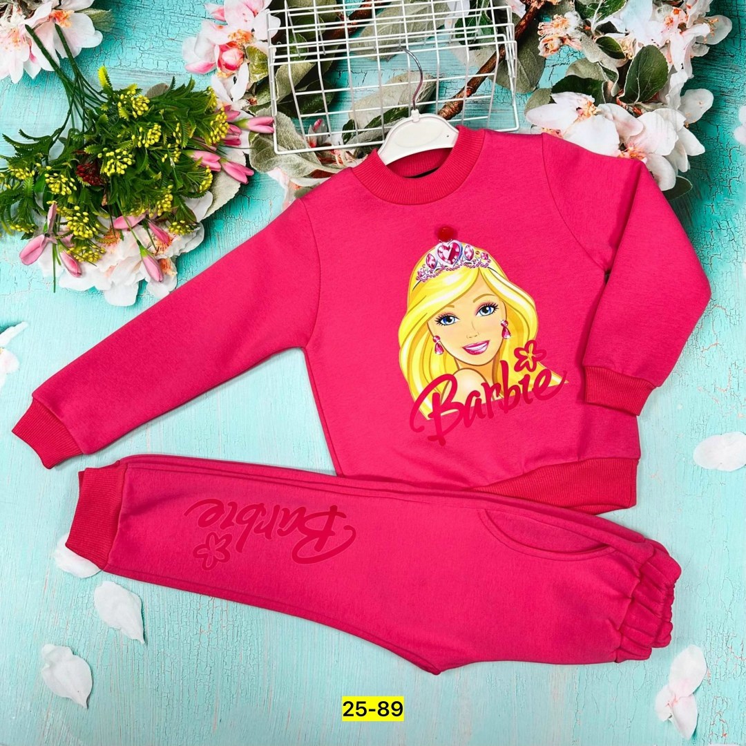 спортивные костюмы для девочек,костюм для девочек,костюмчик,костюм спортивный девочки barbie спортивный двойка розовый,комплект одежды девочке