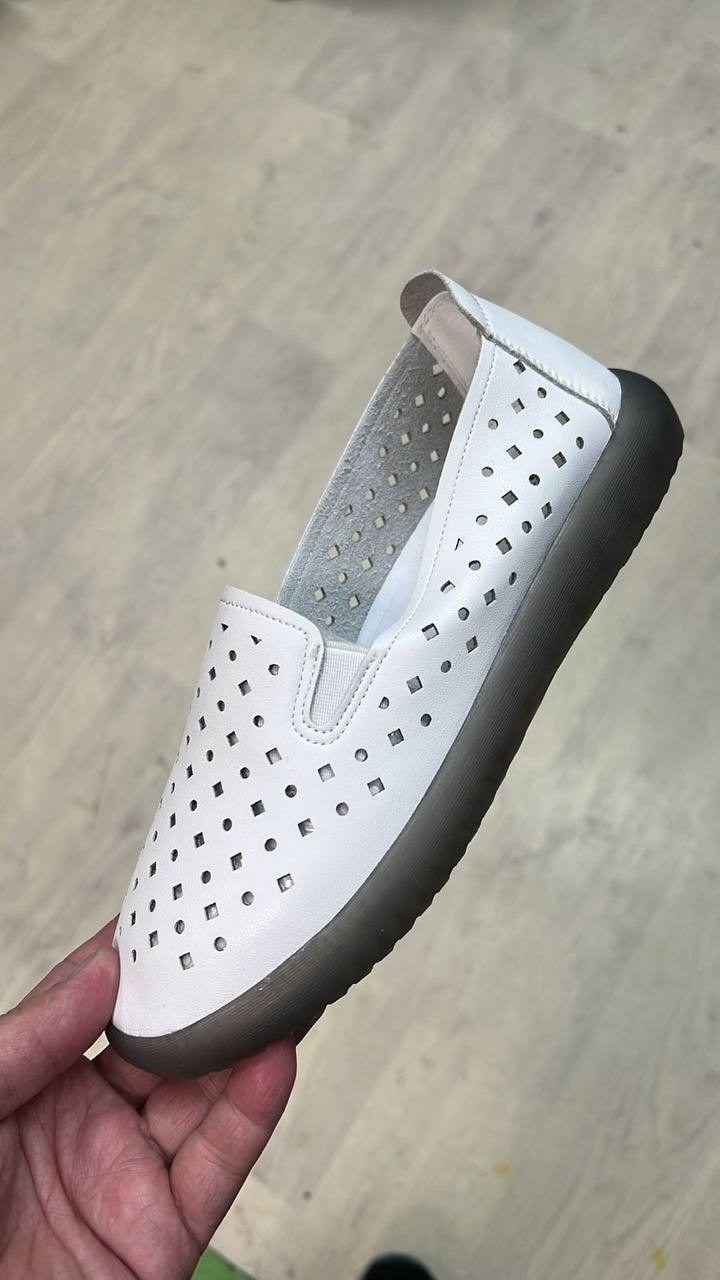 ,слипоны женские, женская,мокасины с перфорацией,пляжная