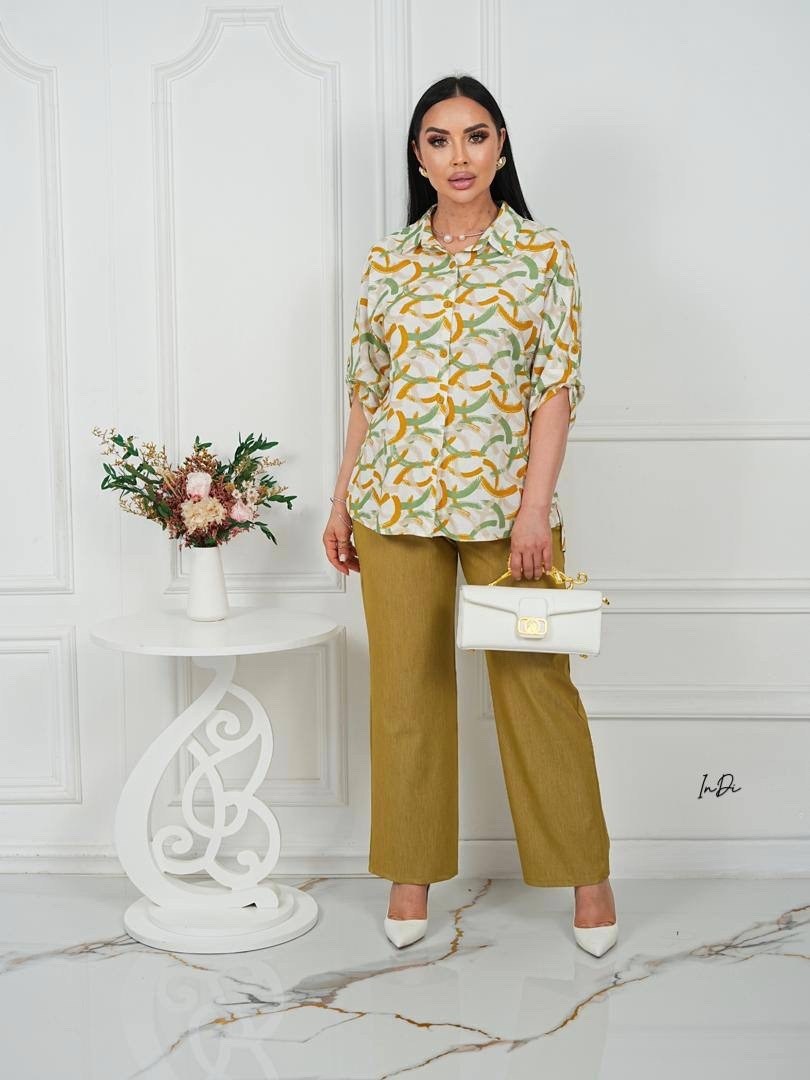 блуза lt collection,блуза,блуза женская,блуза свободного силуэта,брючный комплект