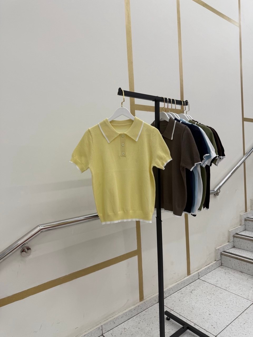 трикотажная рубашка поло с короткими рукавами,кофта женская,трикотажная рубашка,кофточка,модная одежда