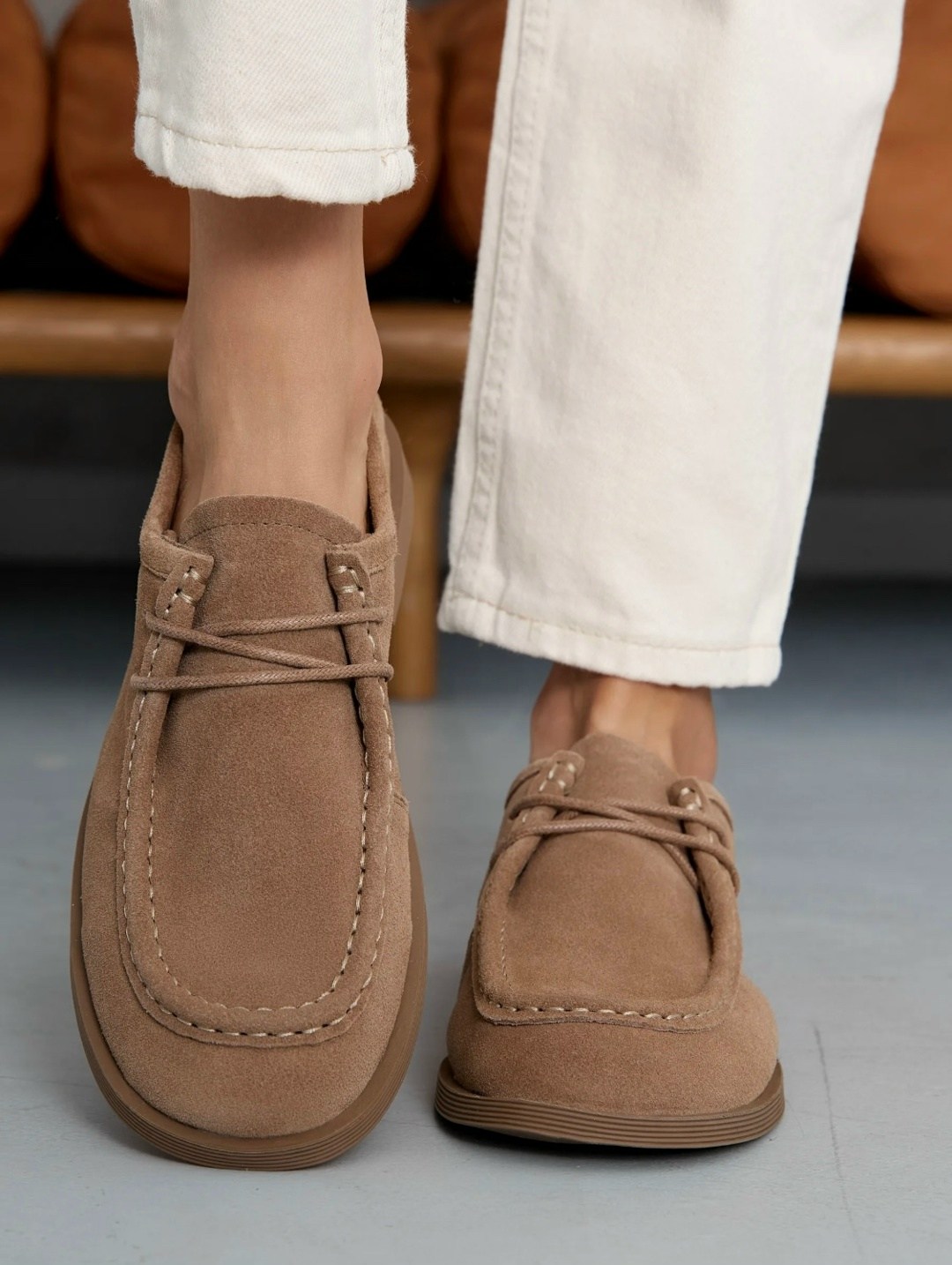 ,лоферы замшевые на шнуровке,лоферы замшевые на шнуровке цвет коричневый,мужская ,женские туфли замшевые