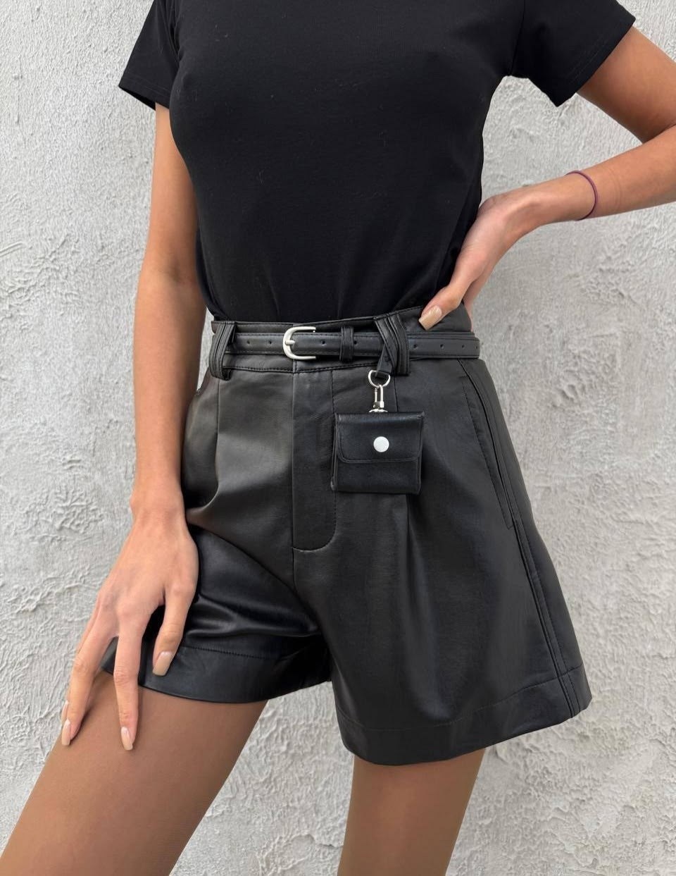 кожаные шорты,женские кожаные шорты,шорты,кожаные шорты матовые,короткие кожаные шорты