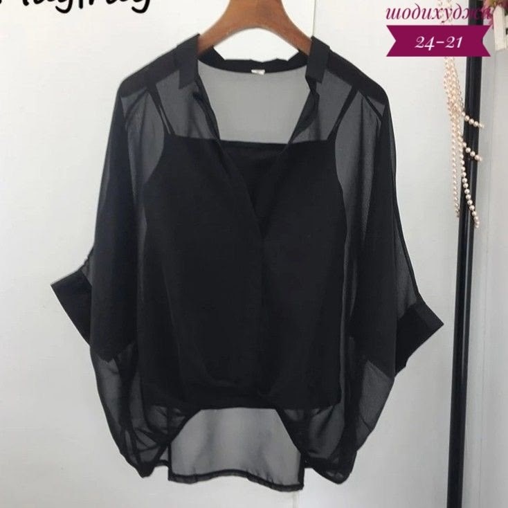 женская шифоновая рубашка с леопардовым принтом,женская шифоновая блузка с леопардовым принтом, полурукавом и v-образным вырезом,блузка женская шифоновая рубашка с леопардовым принтом арт. 11273940,бл