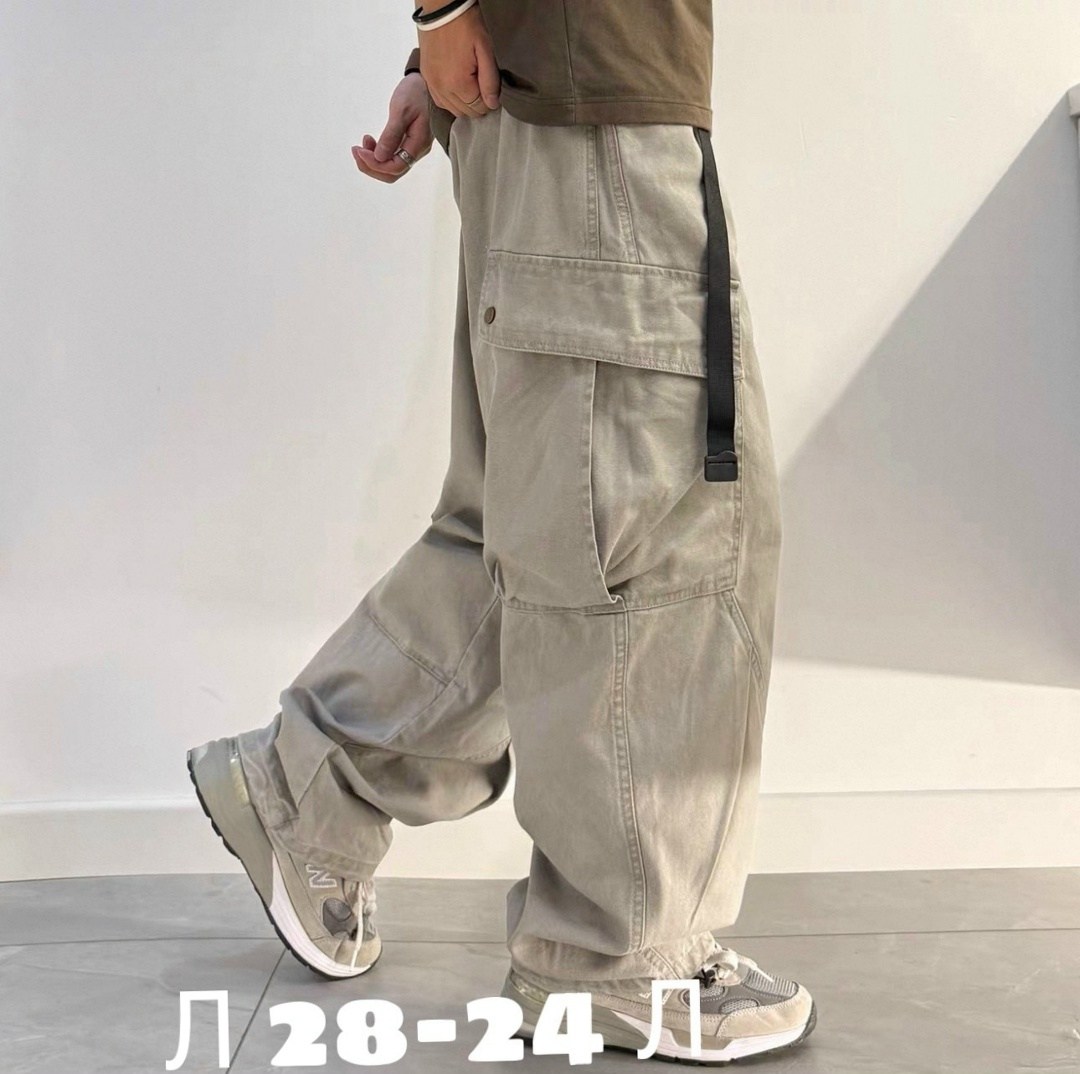 мужские брюки-карго y2k с несколькими карманами,брюки-карго,широкие брюки карго,мужские брюки-карго с несколькими карманами,повседневные брюки карго