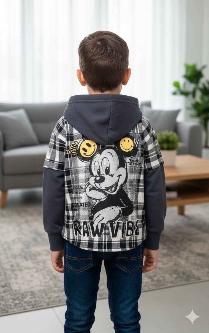 рубашка в клетку с капюшоном,рубашка с капюшоном,рубашка для мальчика,рубашка клетчатая комбинированная с капюшоном,детская рубашка