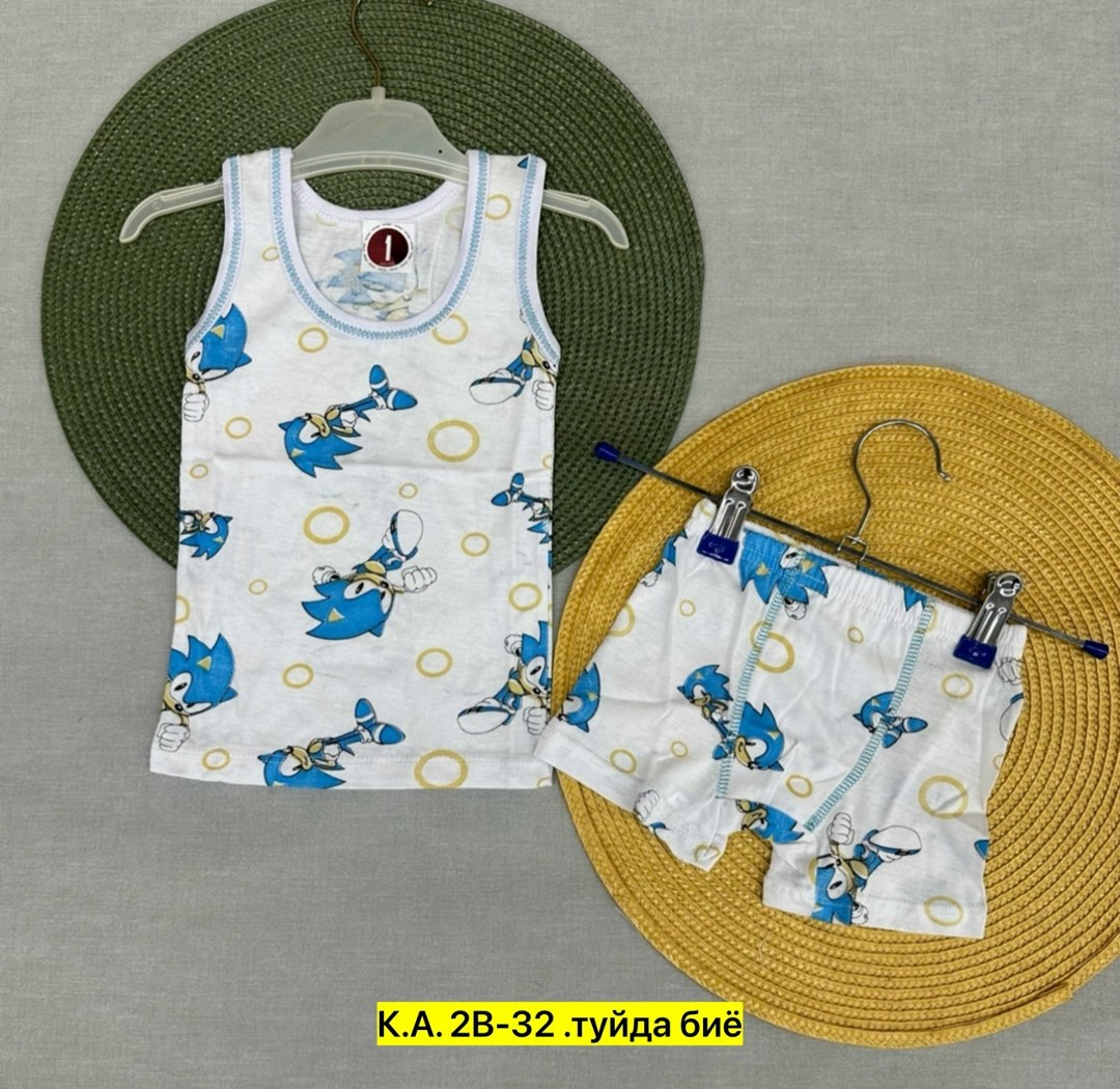 комплект нижнего белья для мальчика,комплект майка и трусы для мальчика,комплект белья для мальчика майка трусы baykar,комплект белья для мальчика,комплект белья для мальчика майка трусы