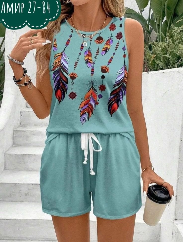 женские летние комплекты,женские летние костюмы,женский костюм с шортами,летний костюм с шортами,летние костюмы