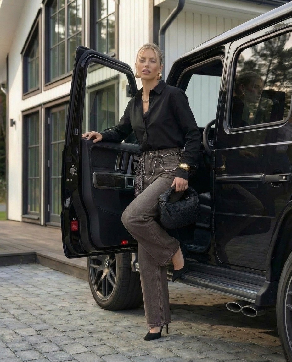 джинсы кэжуал,серые джинсы,джинсы клеш с высокой посадкой brz lady,джинсы широкие