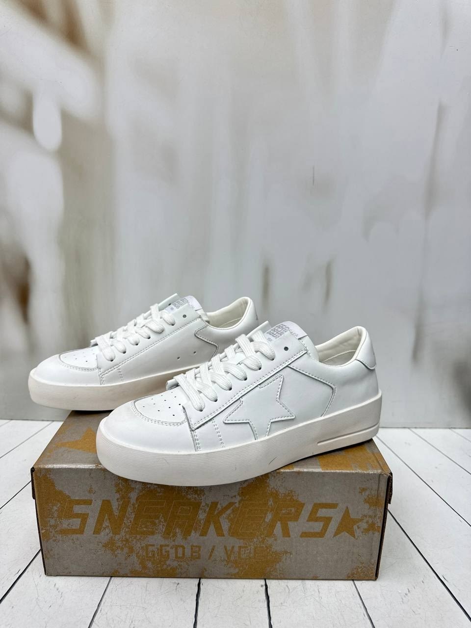 кроссовки golden goose,кроссовки golden goose pure star,кроссовки golden goose wmns purestar optic white,golden goose кеды,кроссовки golden goose stardan белый