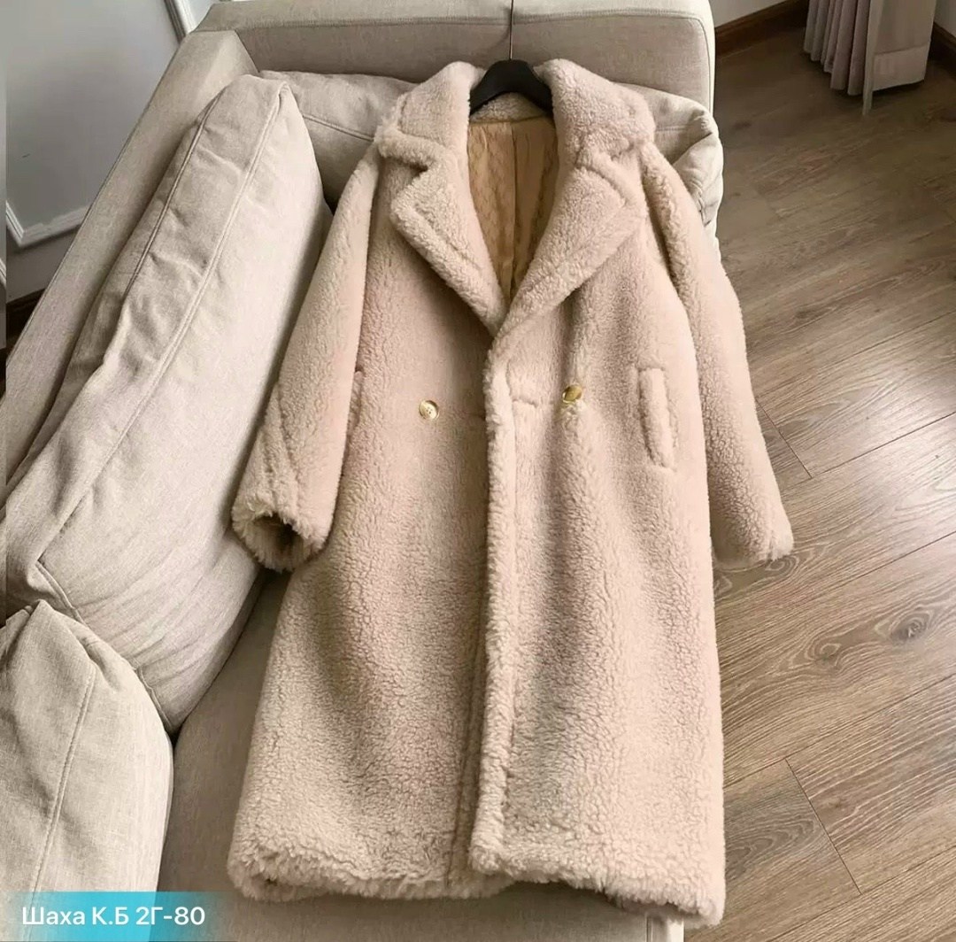 шуба тедди,пальто с воротником,шубка тедди,плюшевое пальто,шуба из овчины